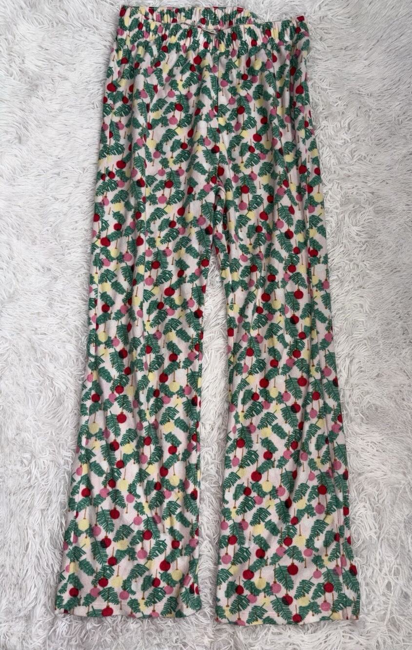 Crewcuts Girls XXL Holiday Fleece Pj Bottoms. Soft, Comfortable
